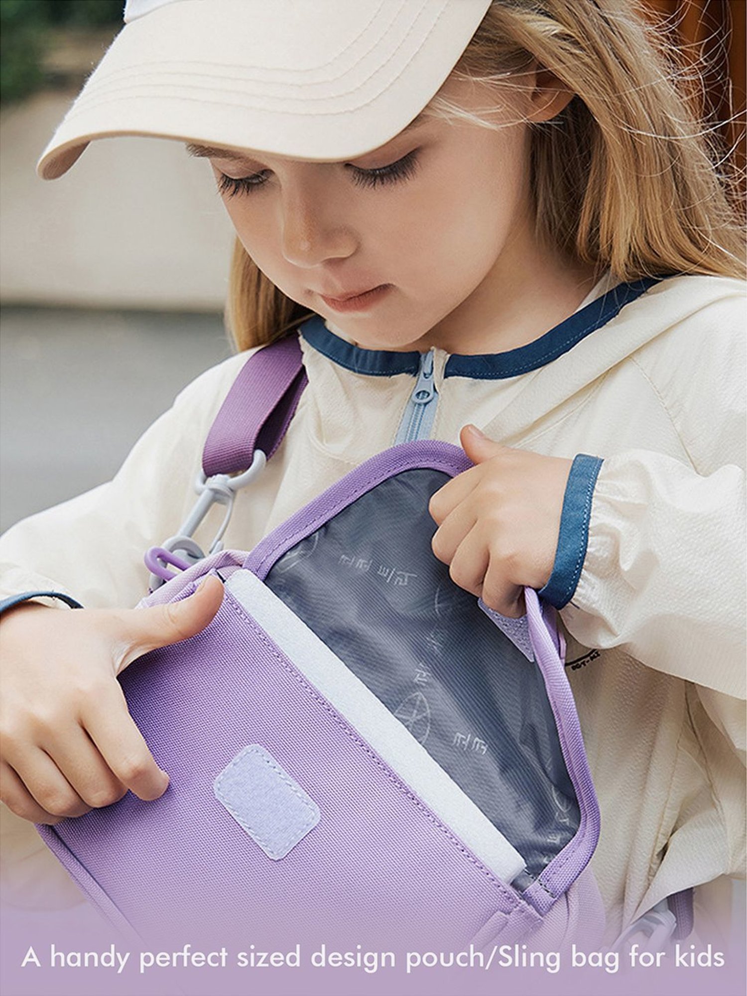 Little Surprise Box Purple Solid Small Handbag