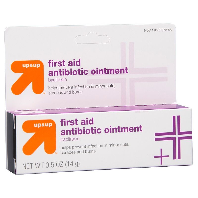 Bacitracin Antibiotic First Aid Ointment - 0.5oz - up & up™