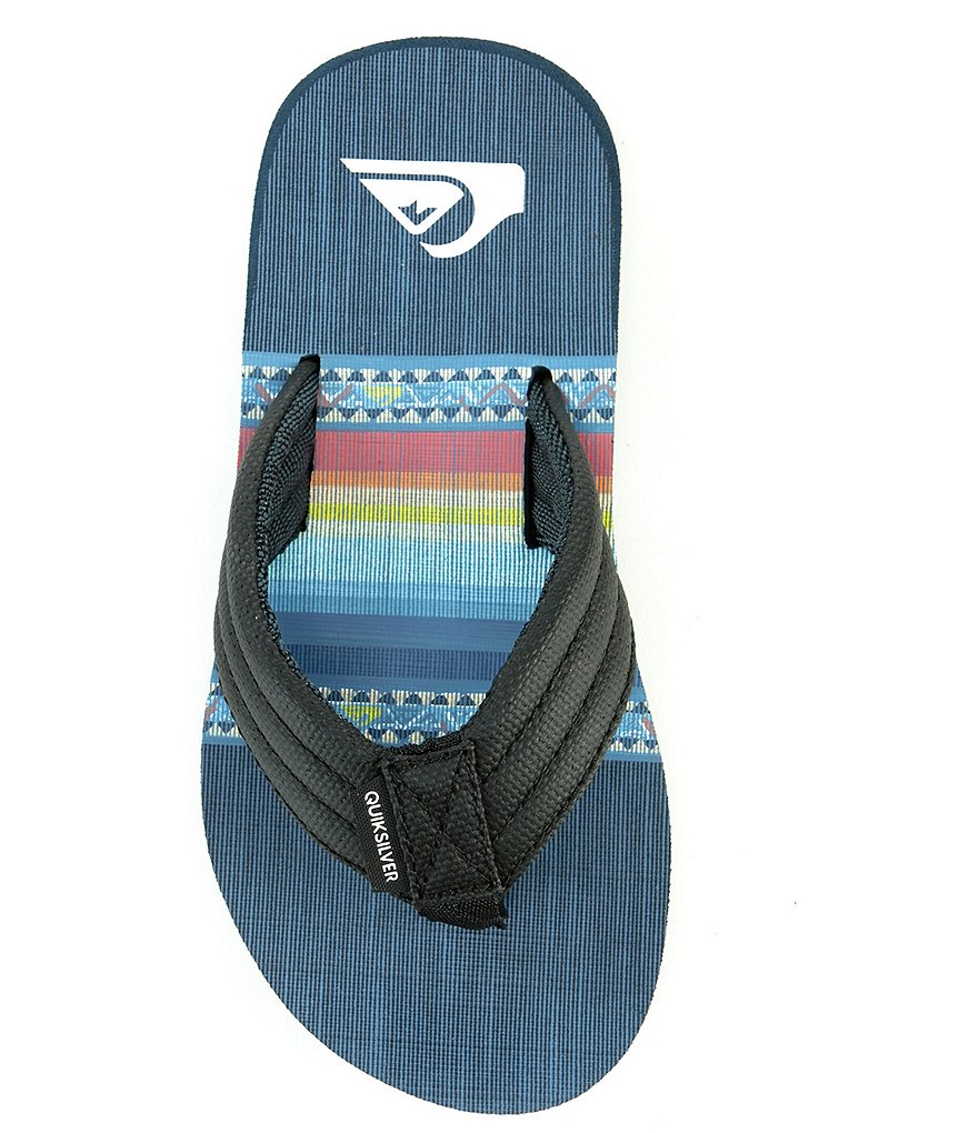Quiksilver Boys' Carver Print Flip Flops (Youth)