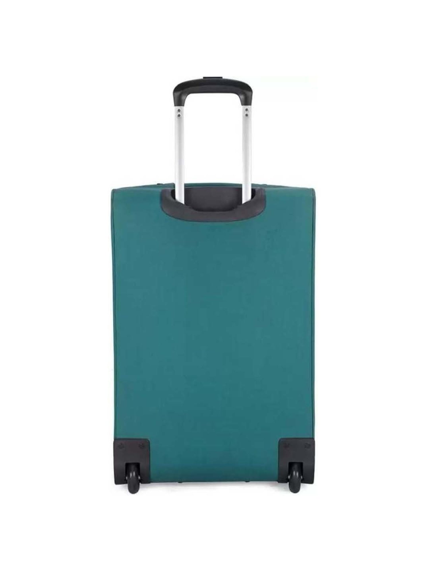 Aristocrat Honour Blue Solid Soft Small Trolley Bag - 37 cm