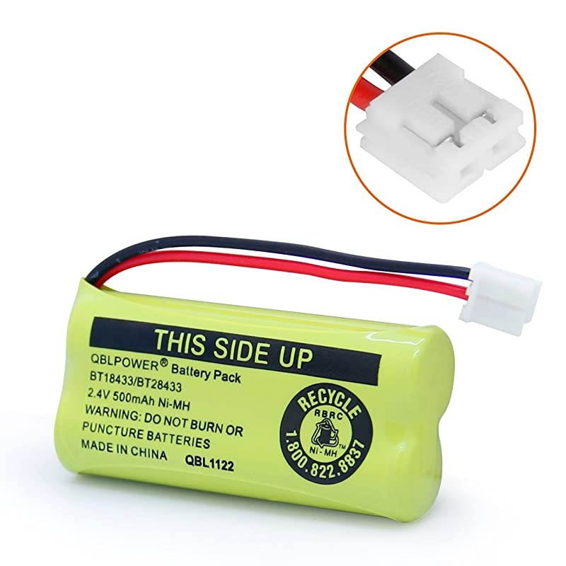 24V Rechargeable Battery Compatible with ATT Vtech Phones BT18433 BT184342 BT28433 BT284342 BT8300 BATT6010 BT1011 BT1018 BT1022 BT1031 89132600008913300100CPH515DPack of 2