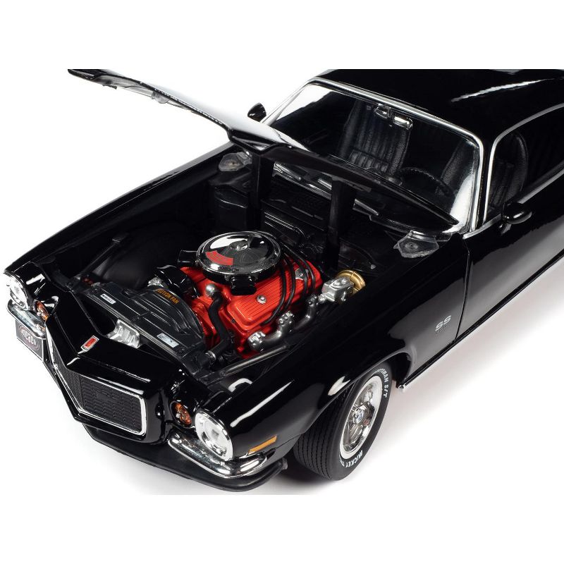 1971 Chevrolet Camaro RS/SS Tuxedo Black (MCACN) "American Muscle 30th Anniversary" 1/18 Diecast Model Car by Autoworld