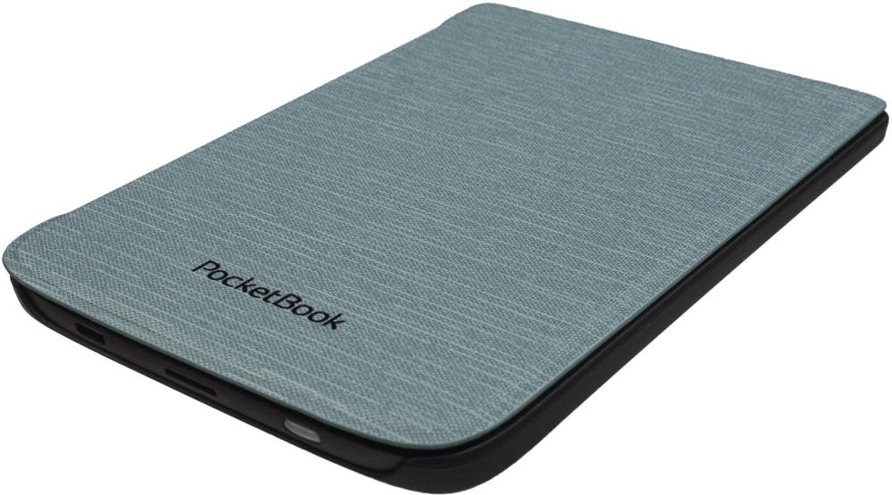 PocketBook Cover for Touch Lux4/Basic Lux2 Shell Blue; PU leather imitation; (WPUC-627-S-BG)