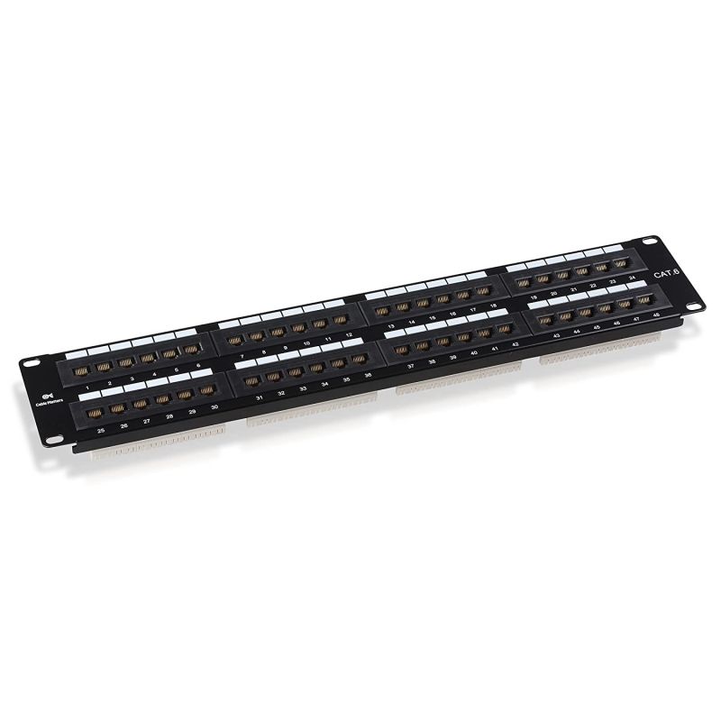 Cable Matters Rackmount or Wallmount 48-Port Cat6 RJ45 Patch Panel