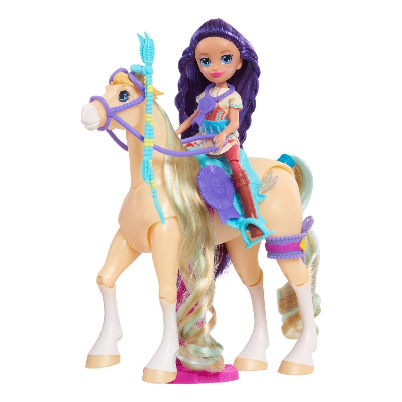 Winner's Stable Kimi & Kola Doll & Horse Figure Set 11pc