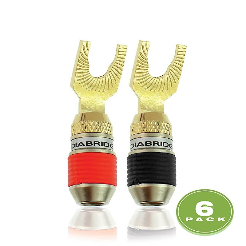 Ultra Series Fast-Lock 45&deg; Spade Plugs - 6 Pair Per Package - (Part# SPC-ST2-6)