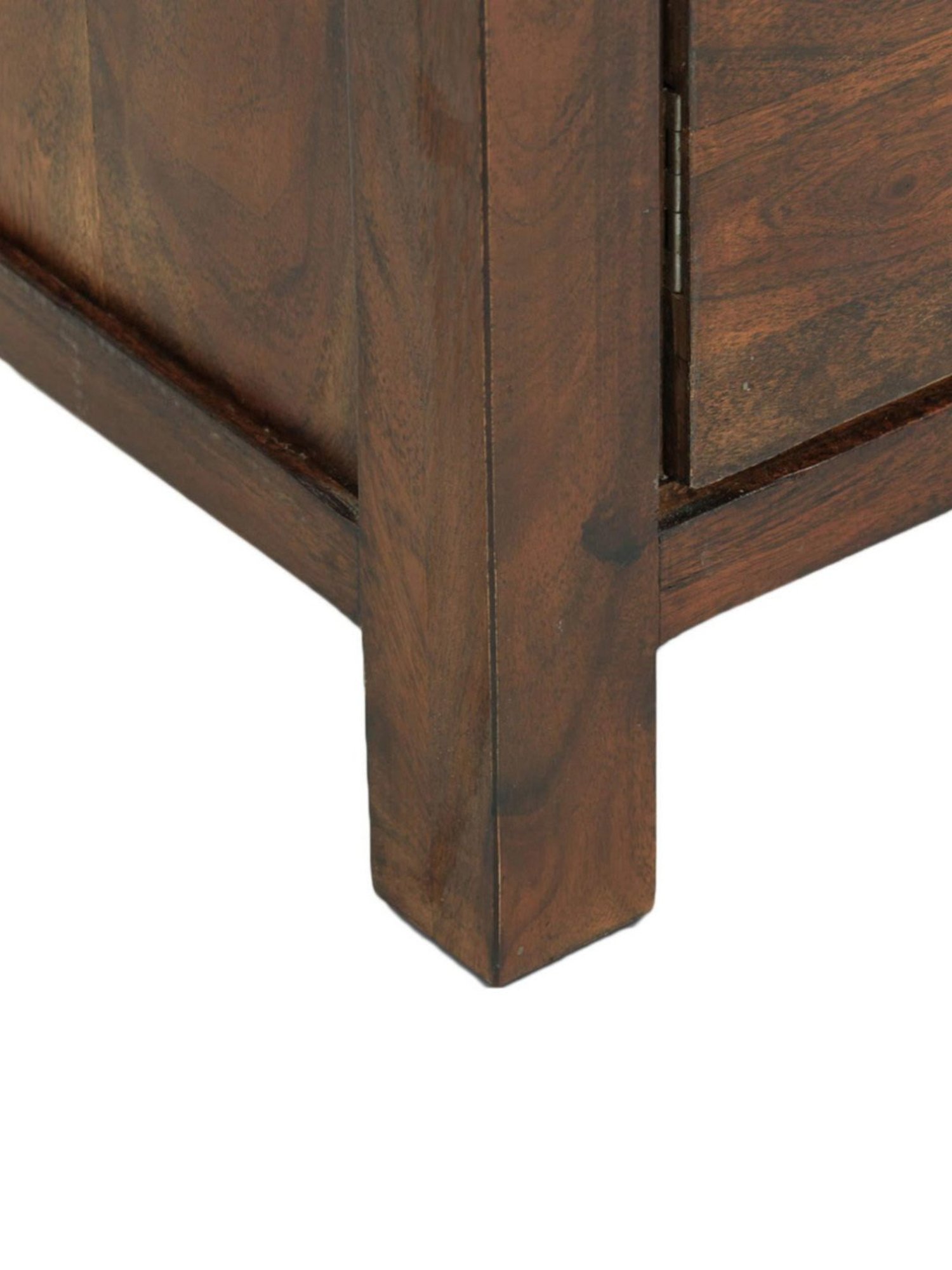 Ikiriya Elder Brown Wood Console Table Teak Finish
