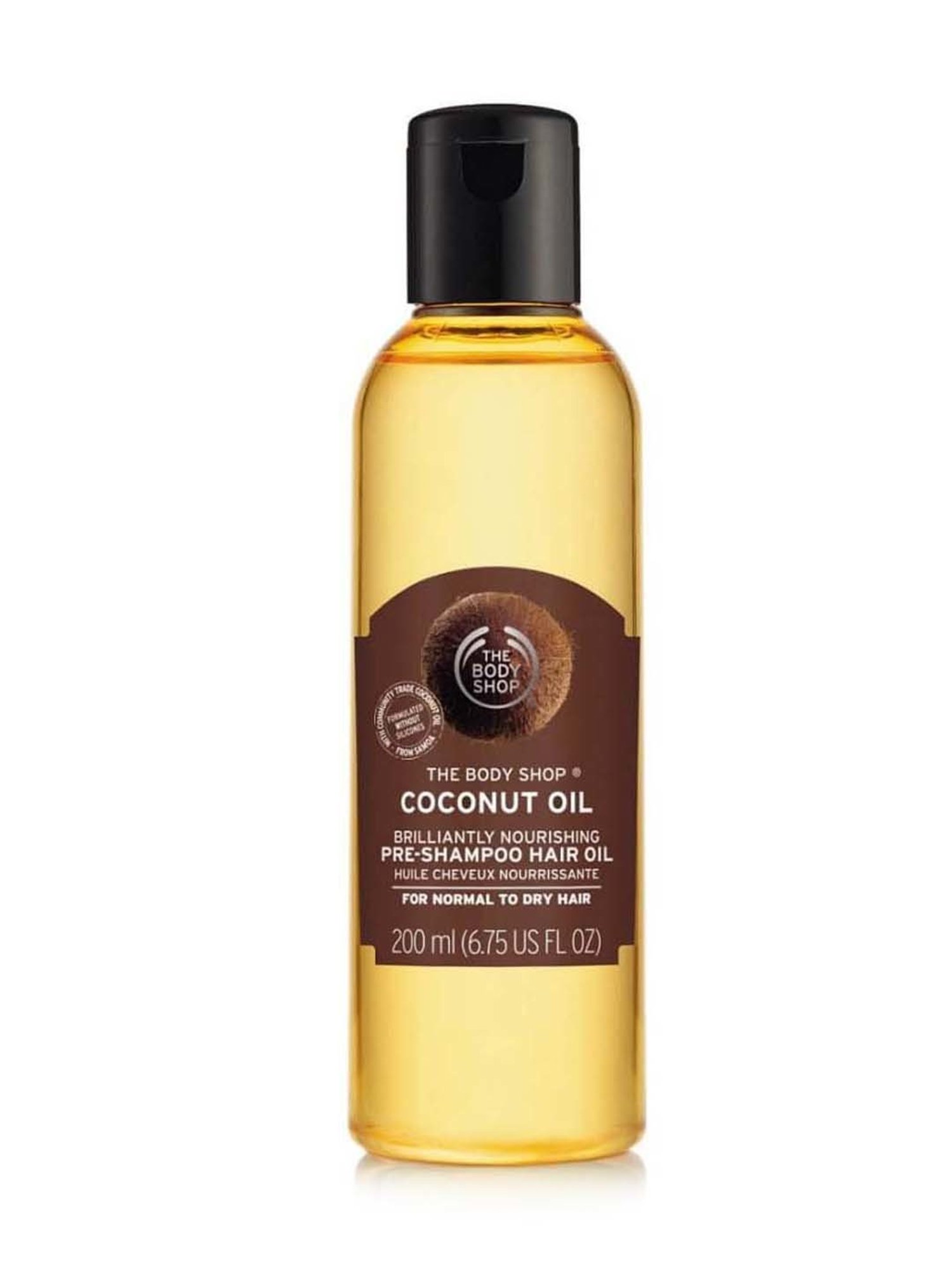 The Body Shop Coconut Oil Brilliantly Pre-shampoo Hair Oil - 200 ml