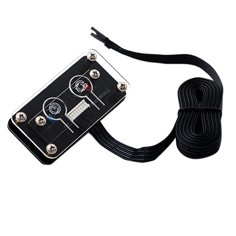 Micro Connectors 30cm Addressable RGB (ARGB) 1 to 4 Splitter Cable with/5 Male Pins (F04-04ARGB-30)