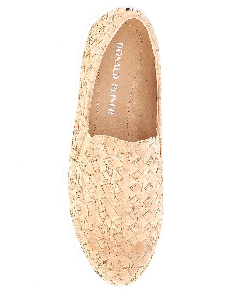 Donald Pliner Rally Woven Cork Sneakers