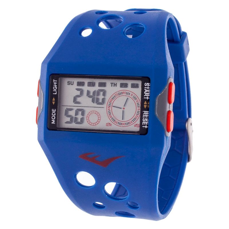 Men's Everlast Accented Plastic Strap and Case Watch - Blue