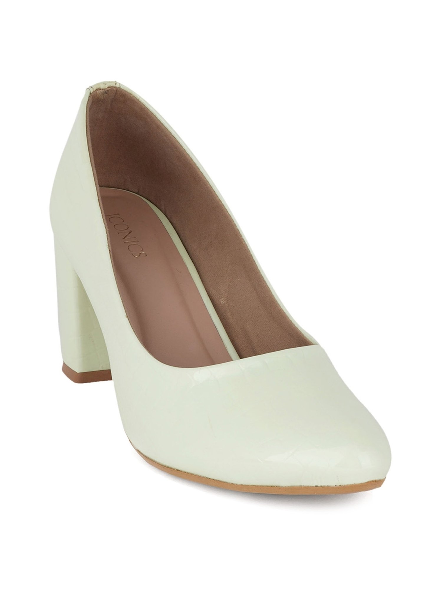 Iconics Women's Green Formal Pumps