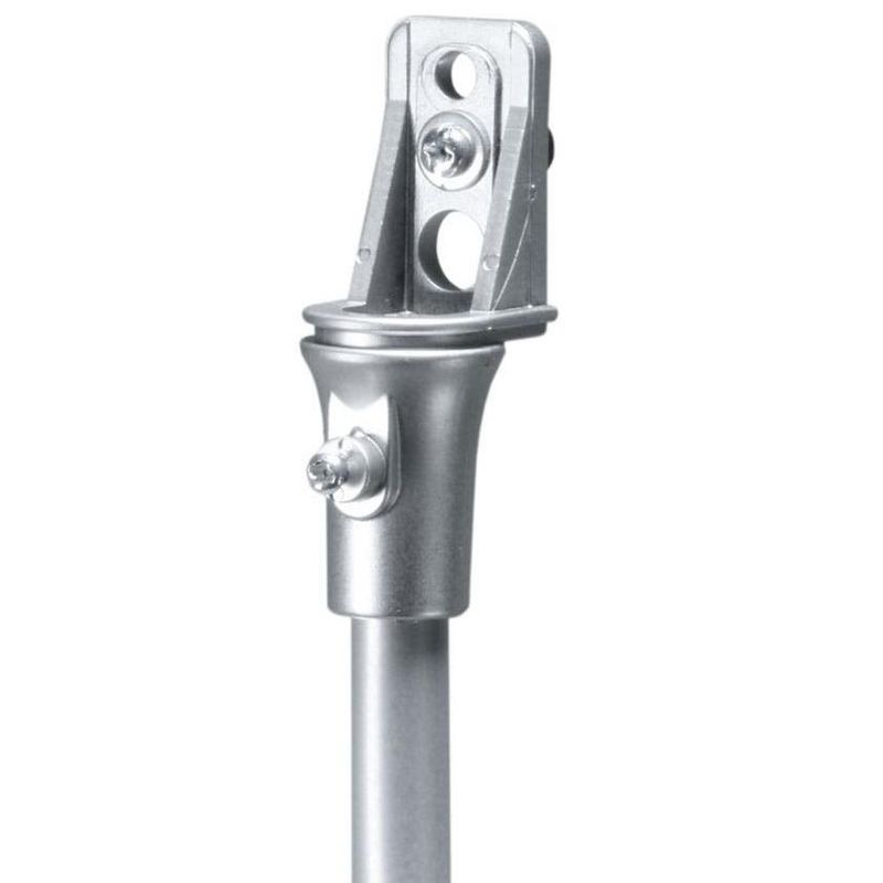 Monoprice Satellite Speaker Floor Stand (Set of 2) - Silver