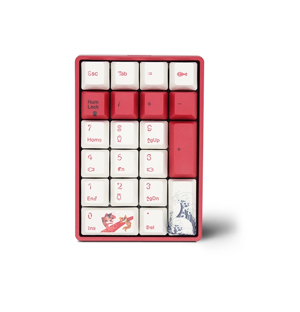 2, 60% Wired/Wireless Mechanical Keyboard (Kailh Box Brown Switch/White Case) - Full Keys Programmable - True RGB Backlit - Tap Arrow Keys - Double Shot PBT Keycaps - NKRO - 1900mAh Battery