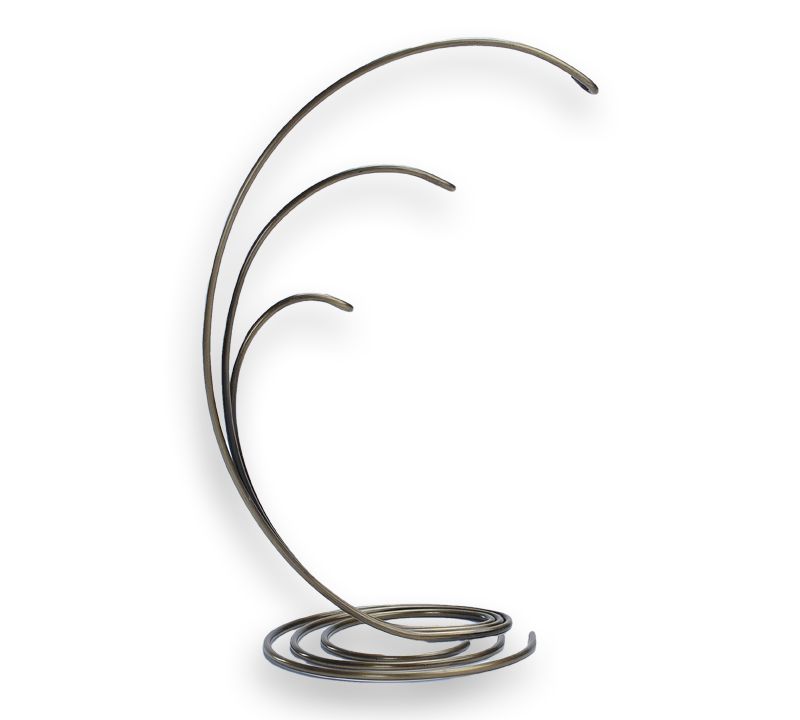 NeQwa 17.5" Ne'Qwa Christmas Ornament Trio Metal Hanging Stand #020