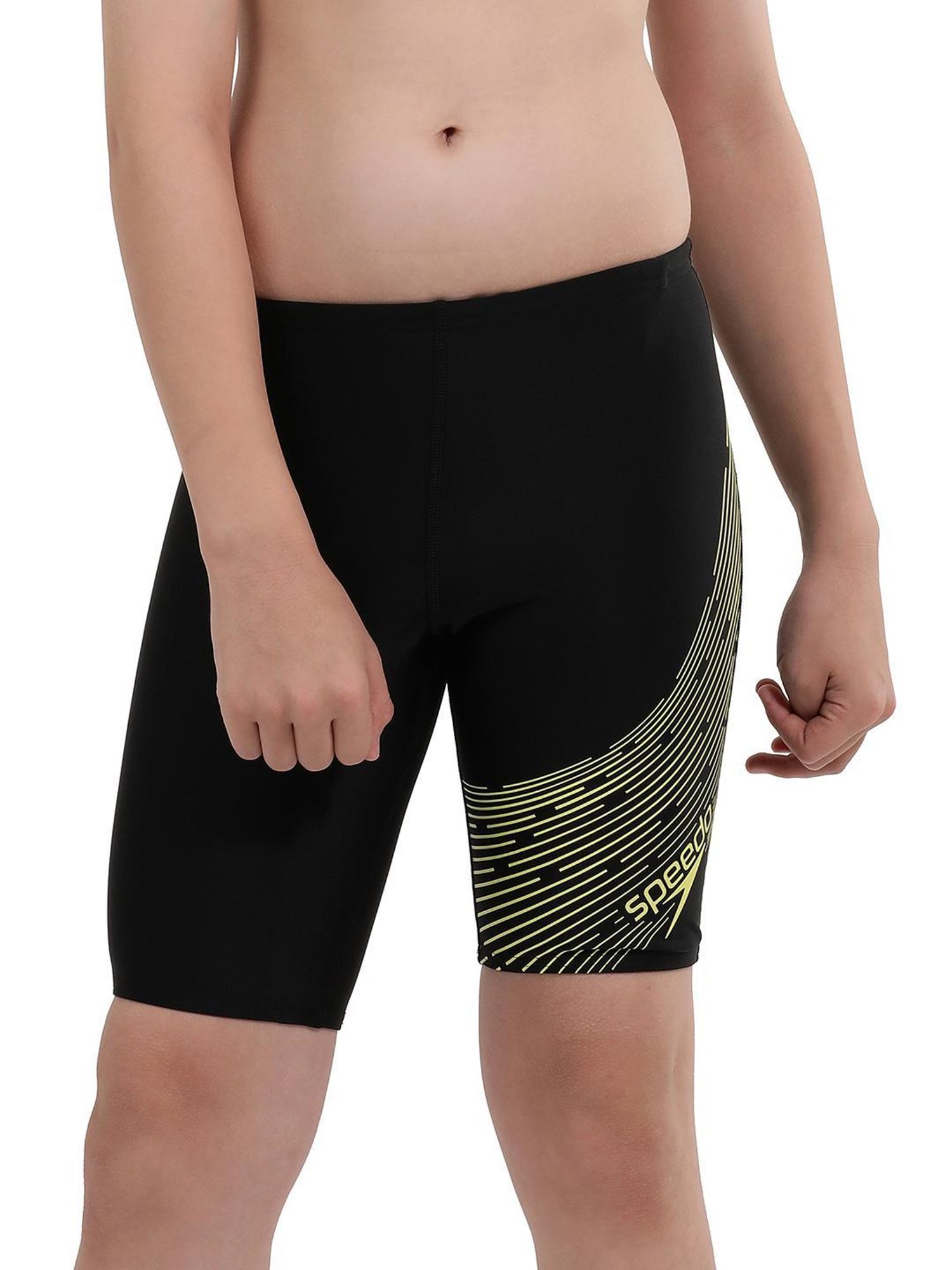 Speedo Kids Navy Solid Jammer
