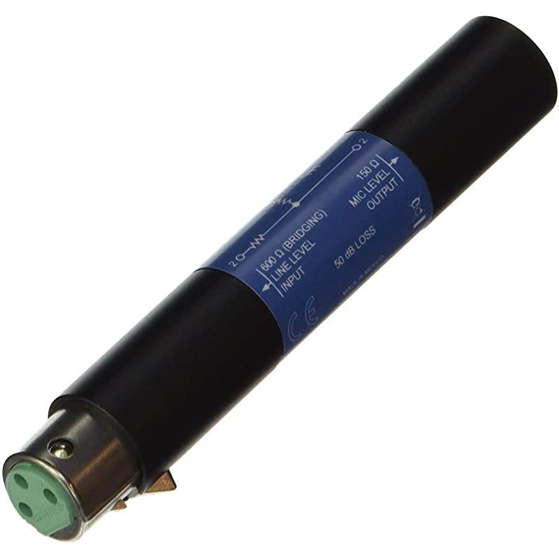 A15LA Line AdapterConverts Balanced Line Level Signals to Microphone Level 50dB Attenuation