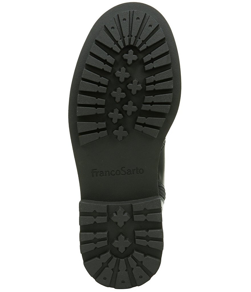 Franco Sarto Jensine Leather Combat Booties