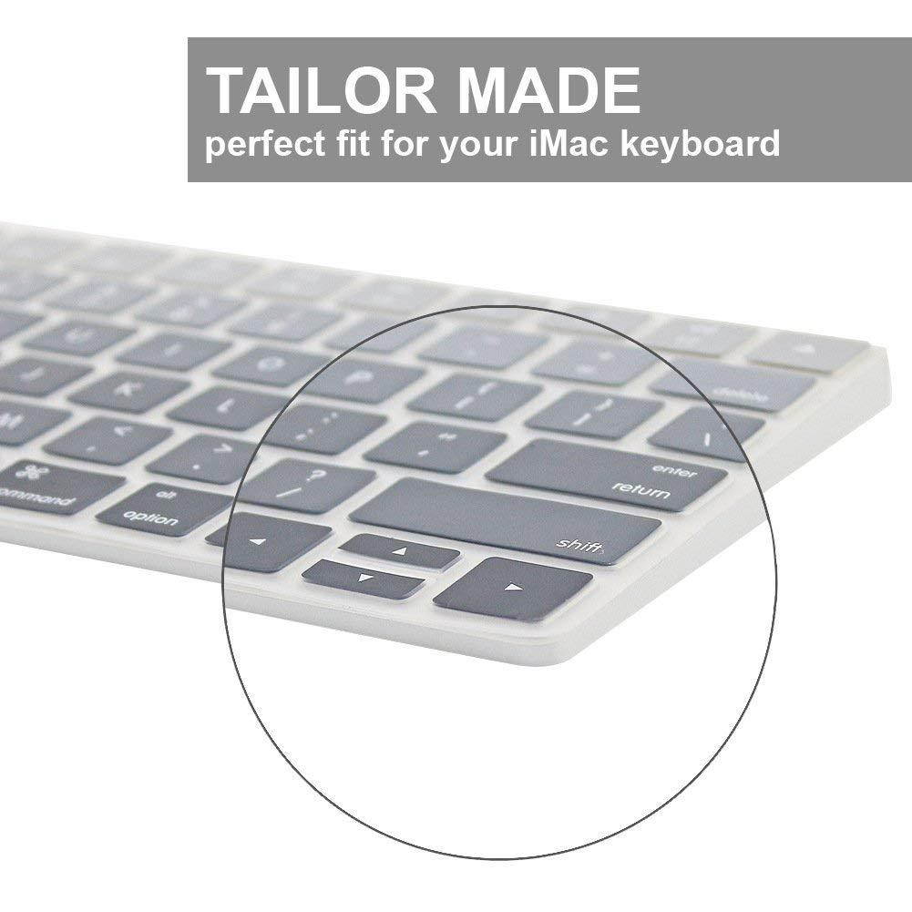 All-inside Ombre Gray Cover for Apple Magic Keyboard (MLA22LL/A) with US Layout