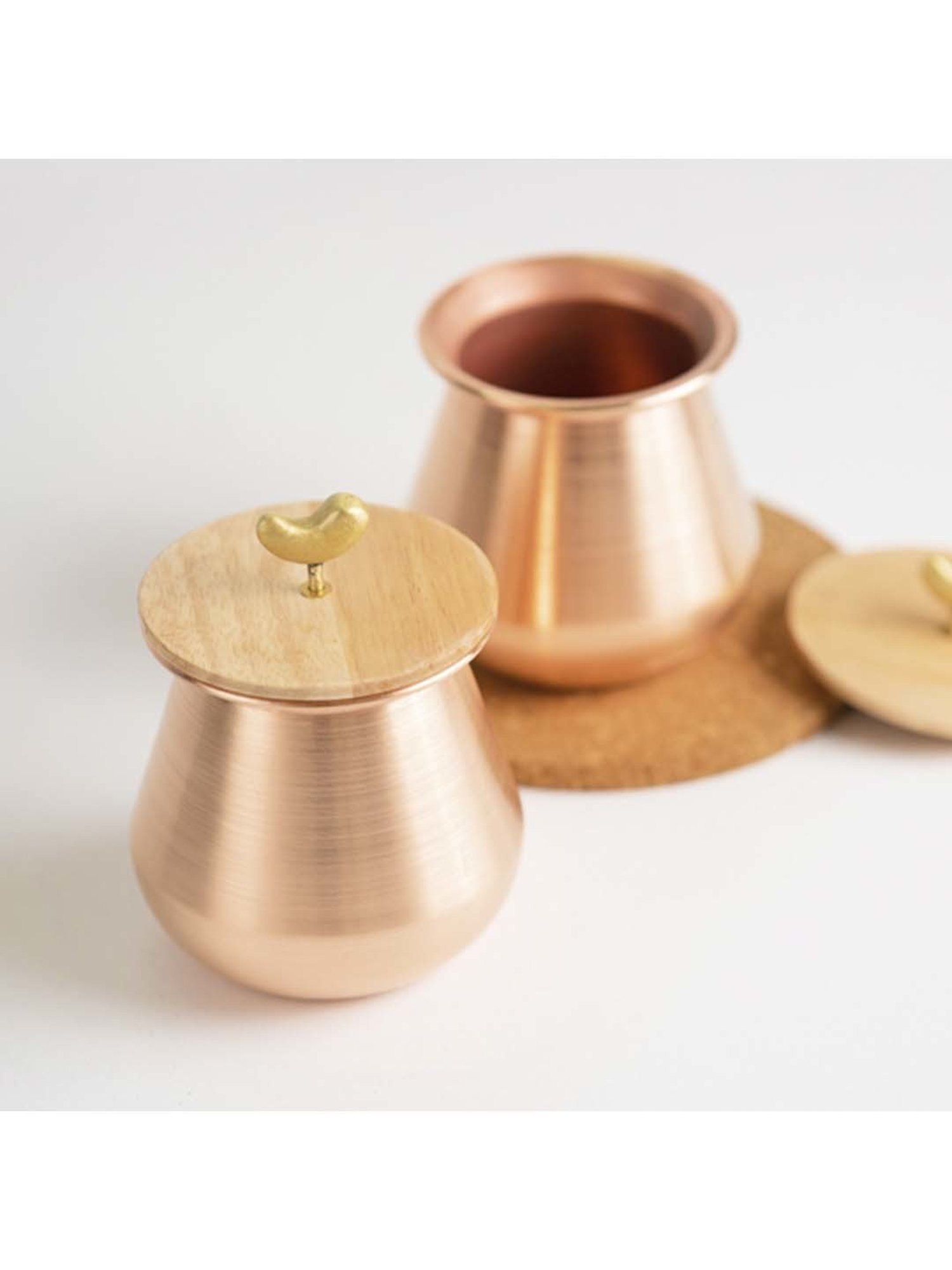 Aristo Silver Stainless Steel Storage Containers with Base Stand - Set of 7