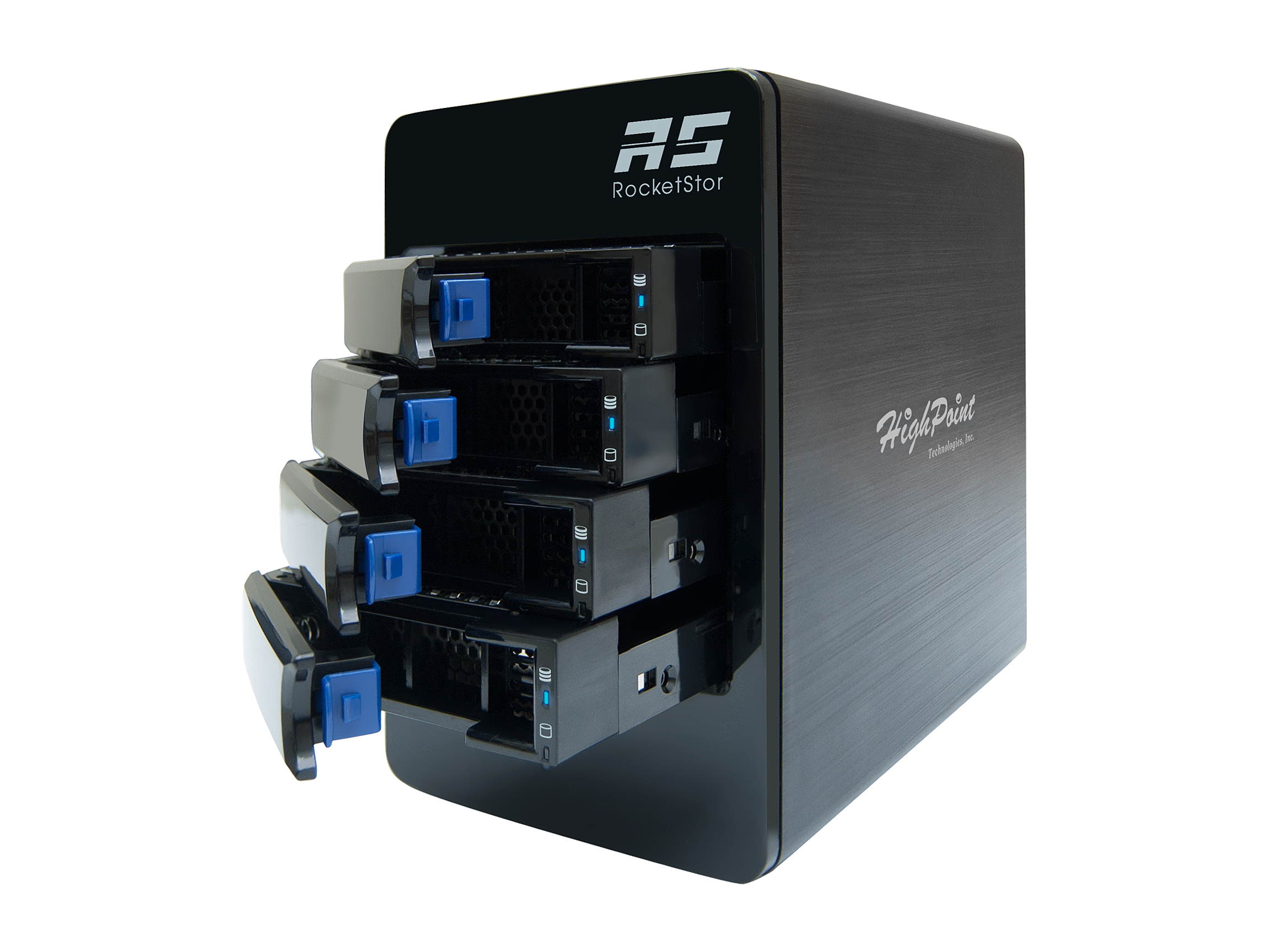 HighPoint RocketStor 6114V 4-Bay RAID 5 USB 3.1 Gen 2 Storage Enclosure