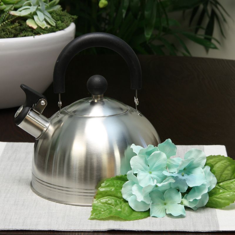 Bonjour Round Glass Teapot with Flavor Lock Infuser (34 oz)