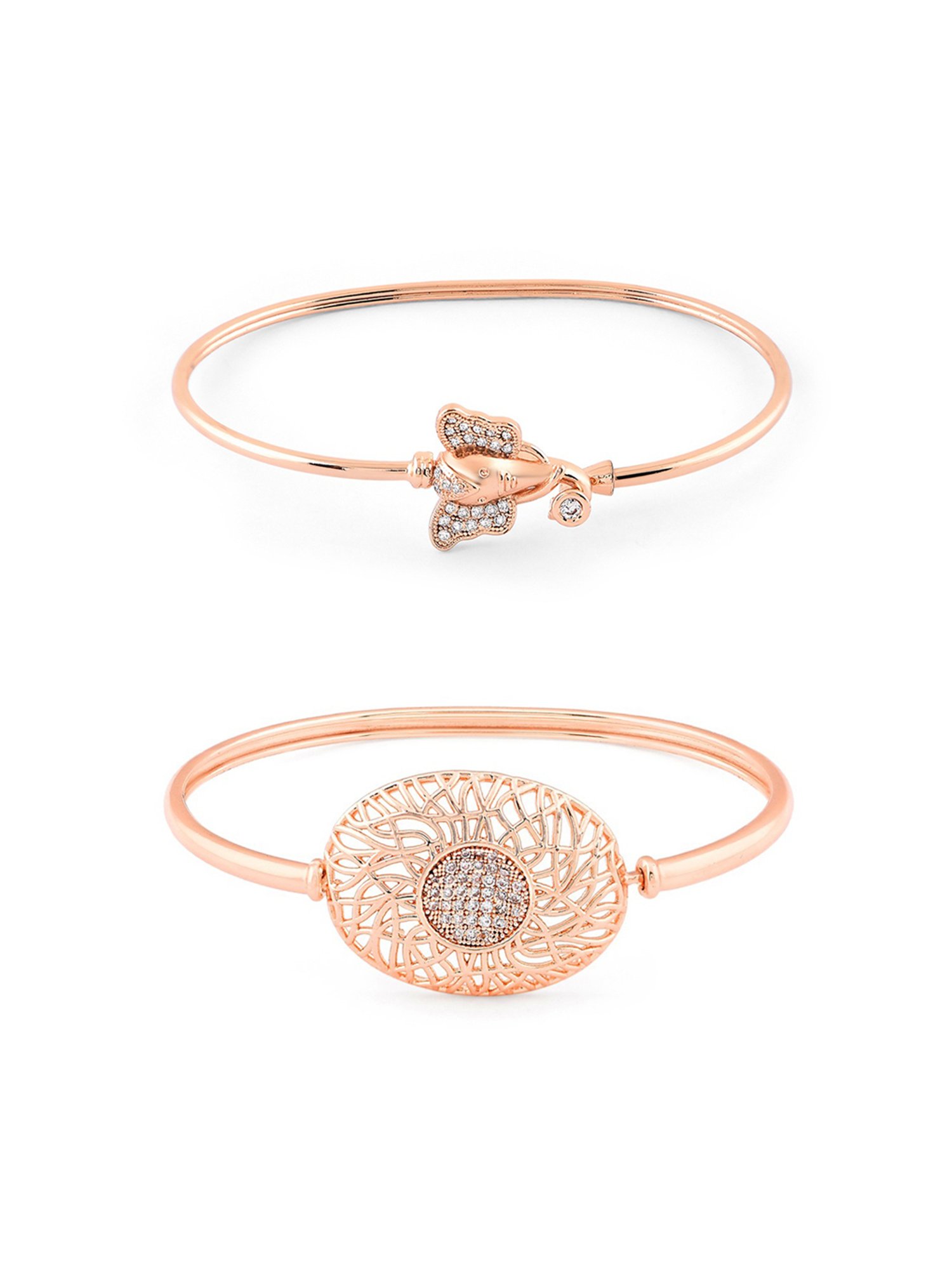 Ted Baker Crystal Sweetheart Adjustable Bracelet for Women