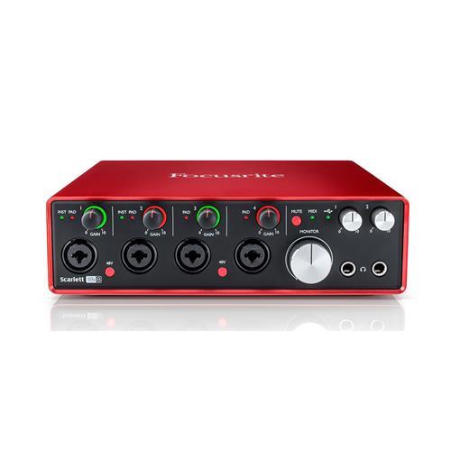 Focusrite Scarlett 18i8 2nd Gen 18 Input/8 Output USB 2.0 Audio Interface