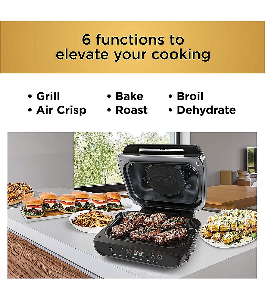 Ninja Foodi&trade; Smart XL 6-in-1 Indoor Grill with 4-Quart Air Fryer