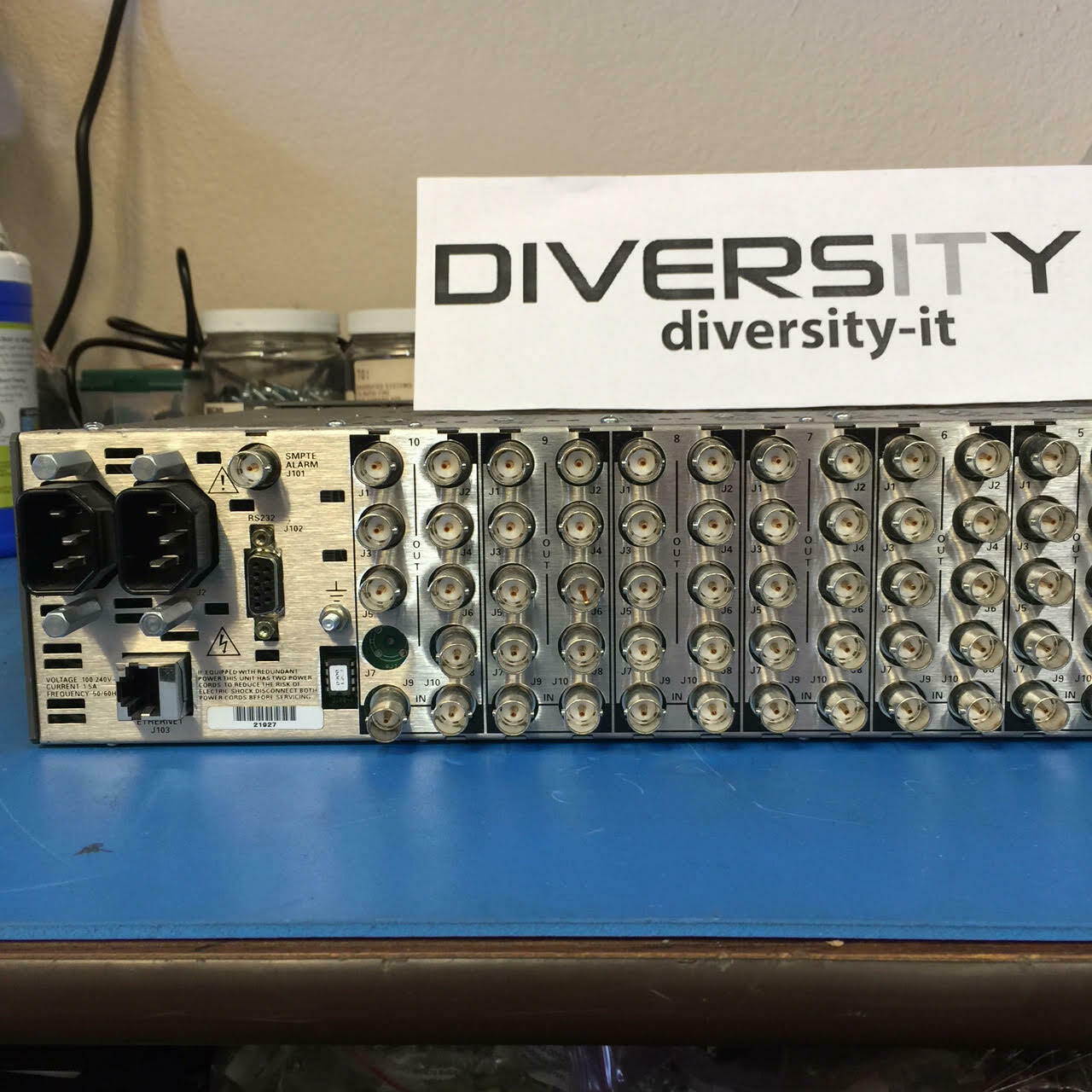 AutoPatch 1YDM 8x8 Rackmount Video Signal Distribution Matrix Switcher