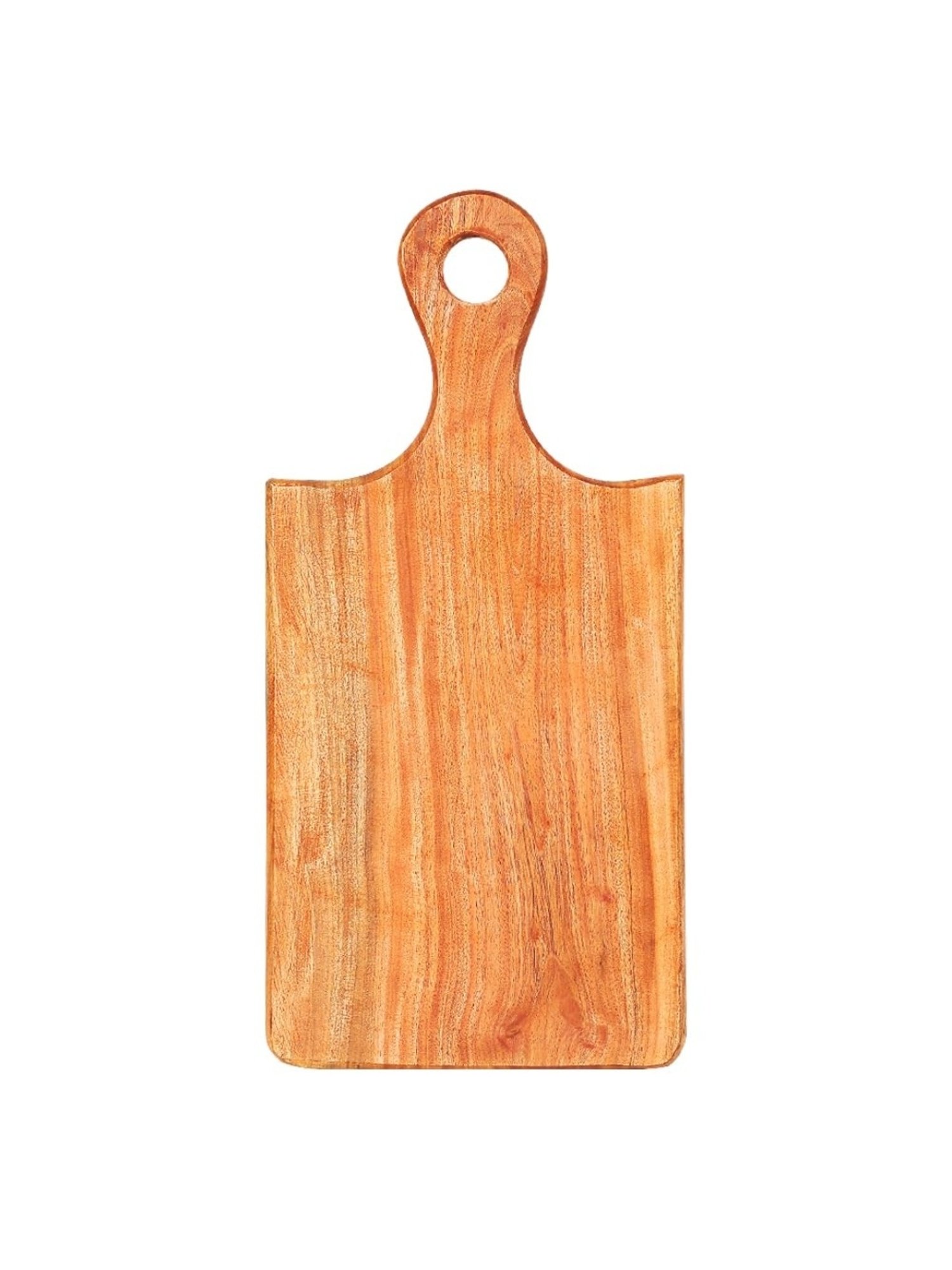 Crayton Natural Beige Mango Wood Chopping Board - Set of 1