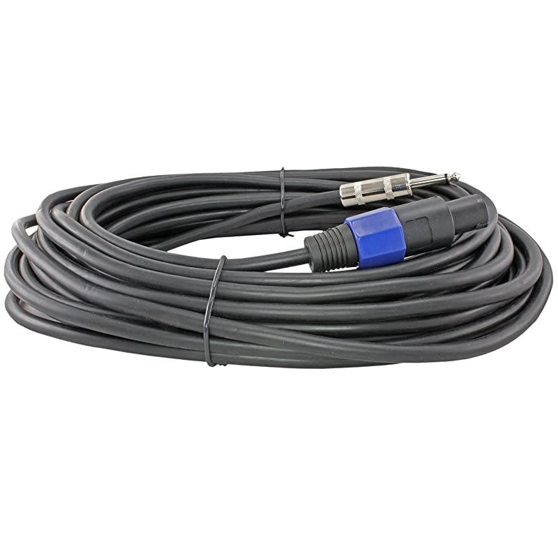 12 Gauge Speaker Cables 2 CABLE PACK 50ft each