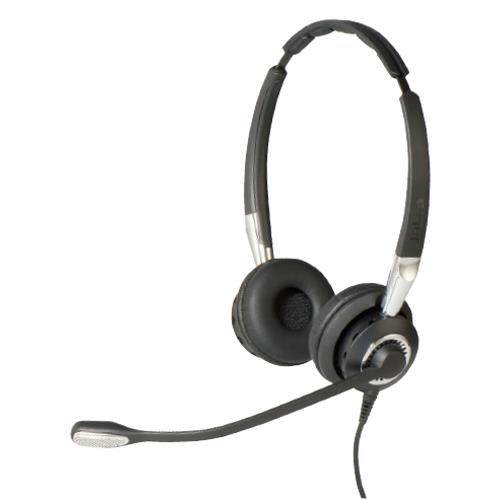 Jabra BIZ 2400 II Duo CC Microsoft Optimized USB Headset w/ HD Voice Clarity