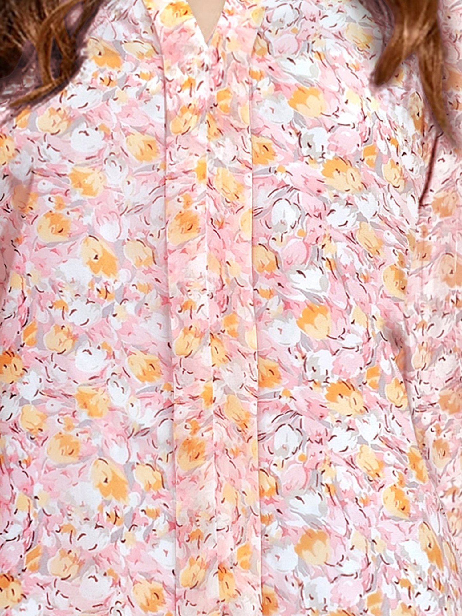 KERI PERRY Multicolor Printed Top