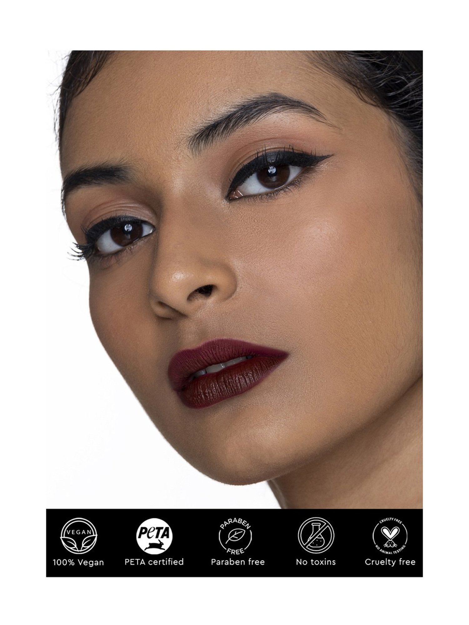 Kiro Beauty Liquid Waterproof Soft Eyeliner Pen Matte Carbon Black - 1.1 ml