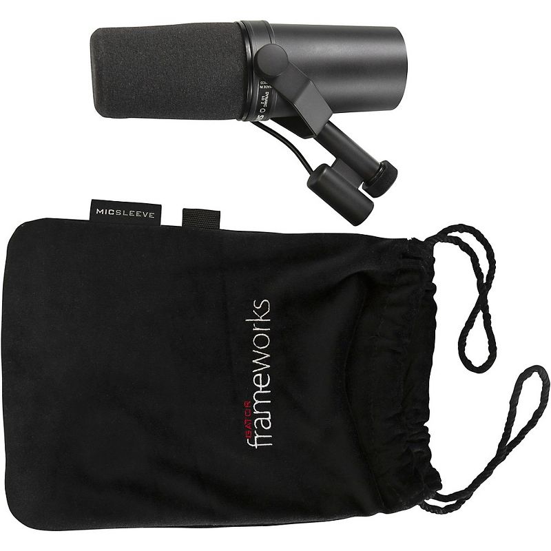 Gator GFW-MICPOUCH-3PK Soft Bag for Studio Mics 3-Pack
