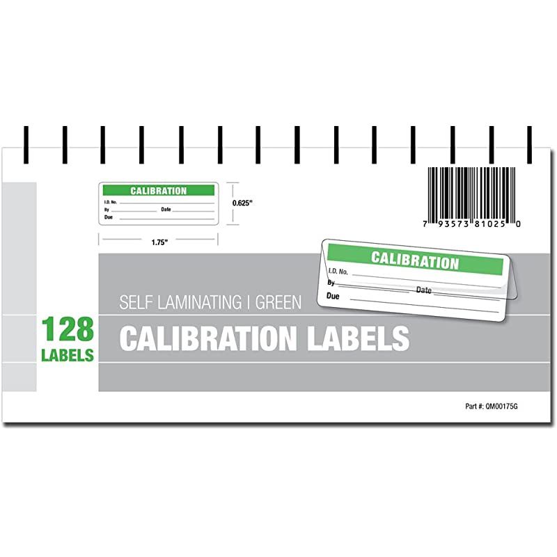 Labels Self Laminating with Spiral Bound Cover Green