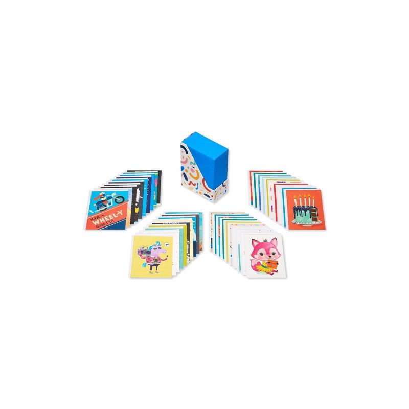 40ct Kids' Birthday Cards Bundle