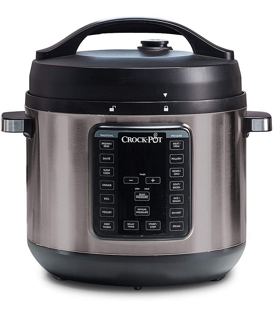 Crock Pot 8-Quart Express Crock XL Programmable Multi-Cooker in Stainless Steel