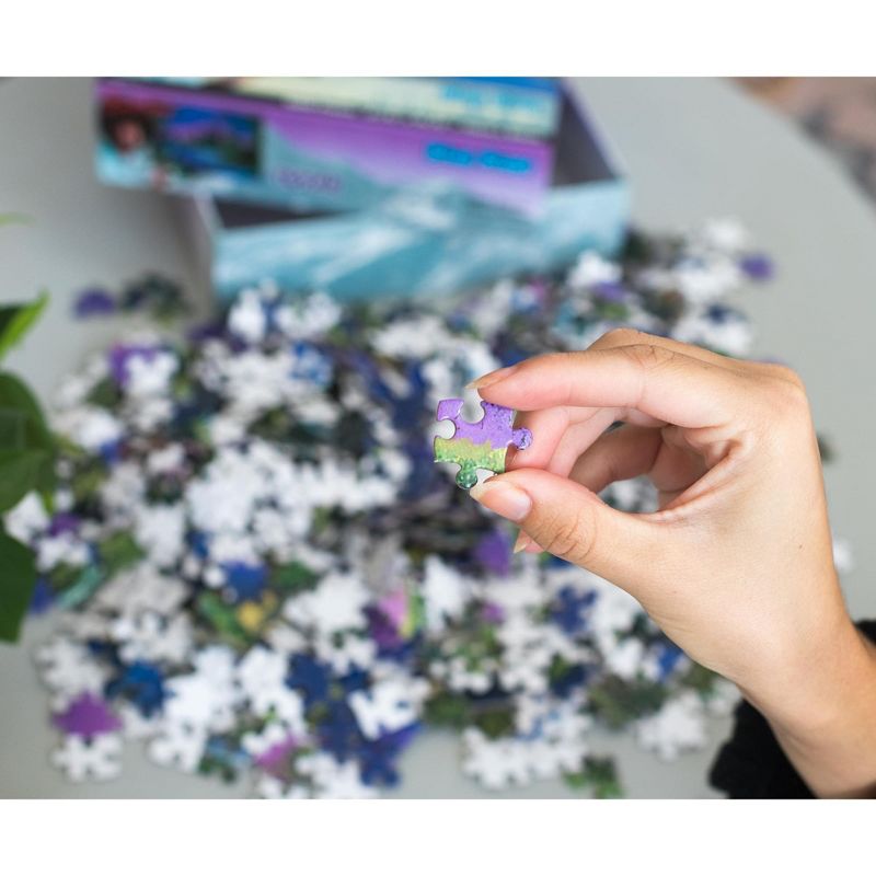 Toynk Bob Ross Blue River Nature Puzzle | 1000 Piece Jigsaw Puzzle