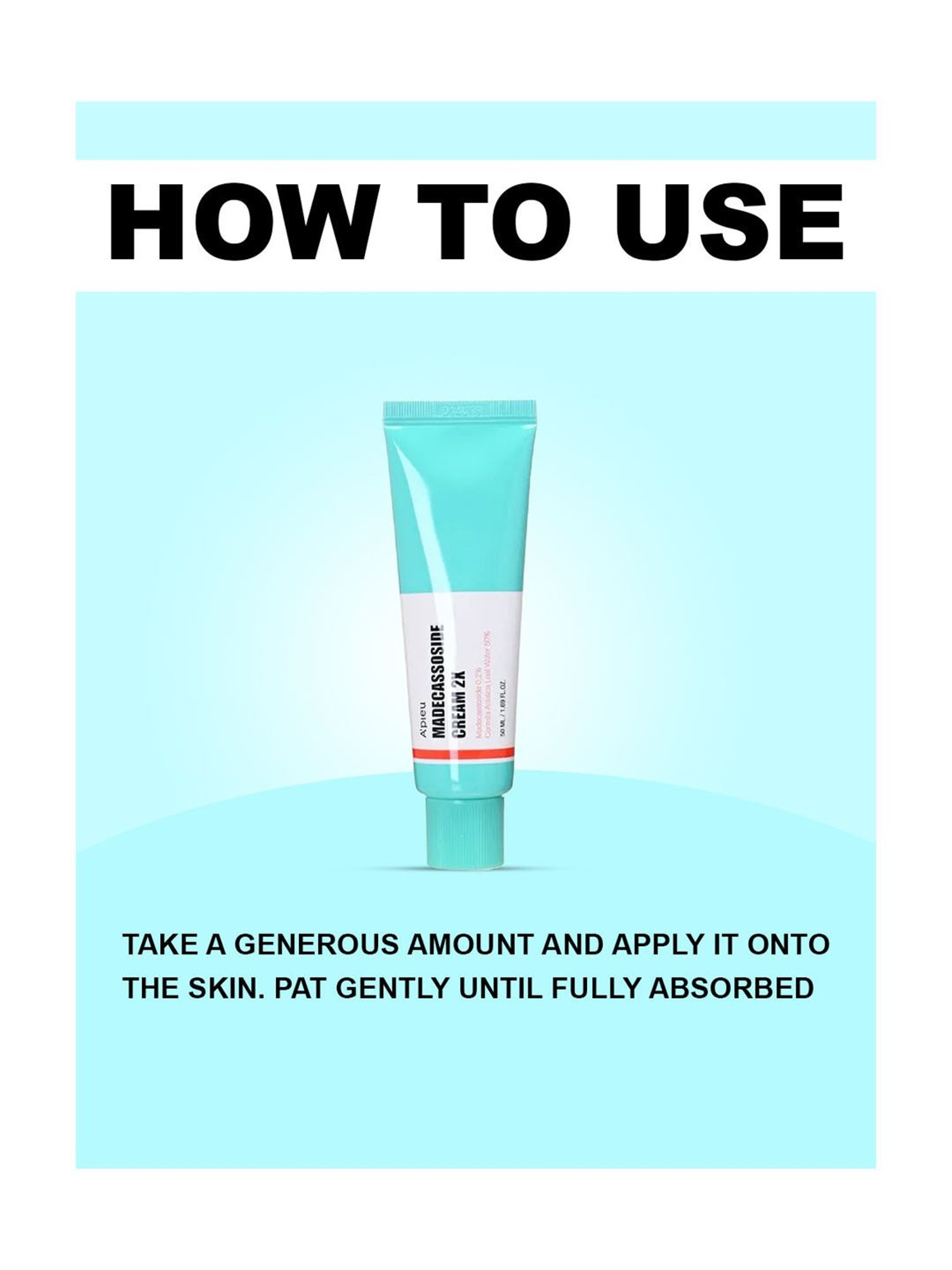 APIEU Madecassoside Cream 2X - 50 ml