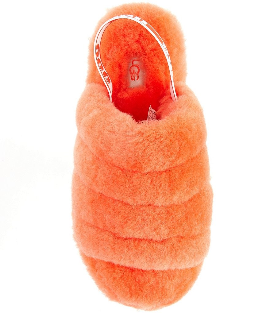 UGG&reg; Logo Fluff Yeah Fur Slides