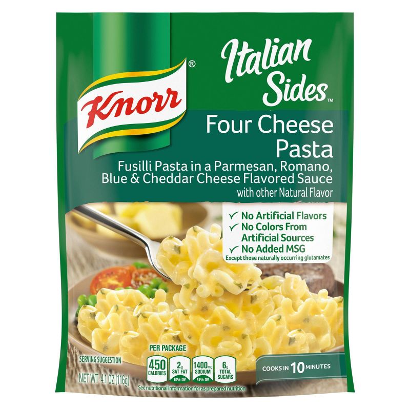 Knorr Italian Sides Four Cheese Pasta - 4.1oz
