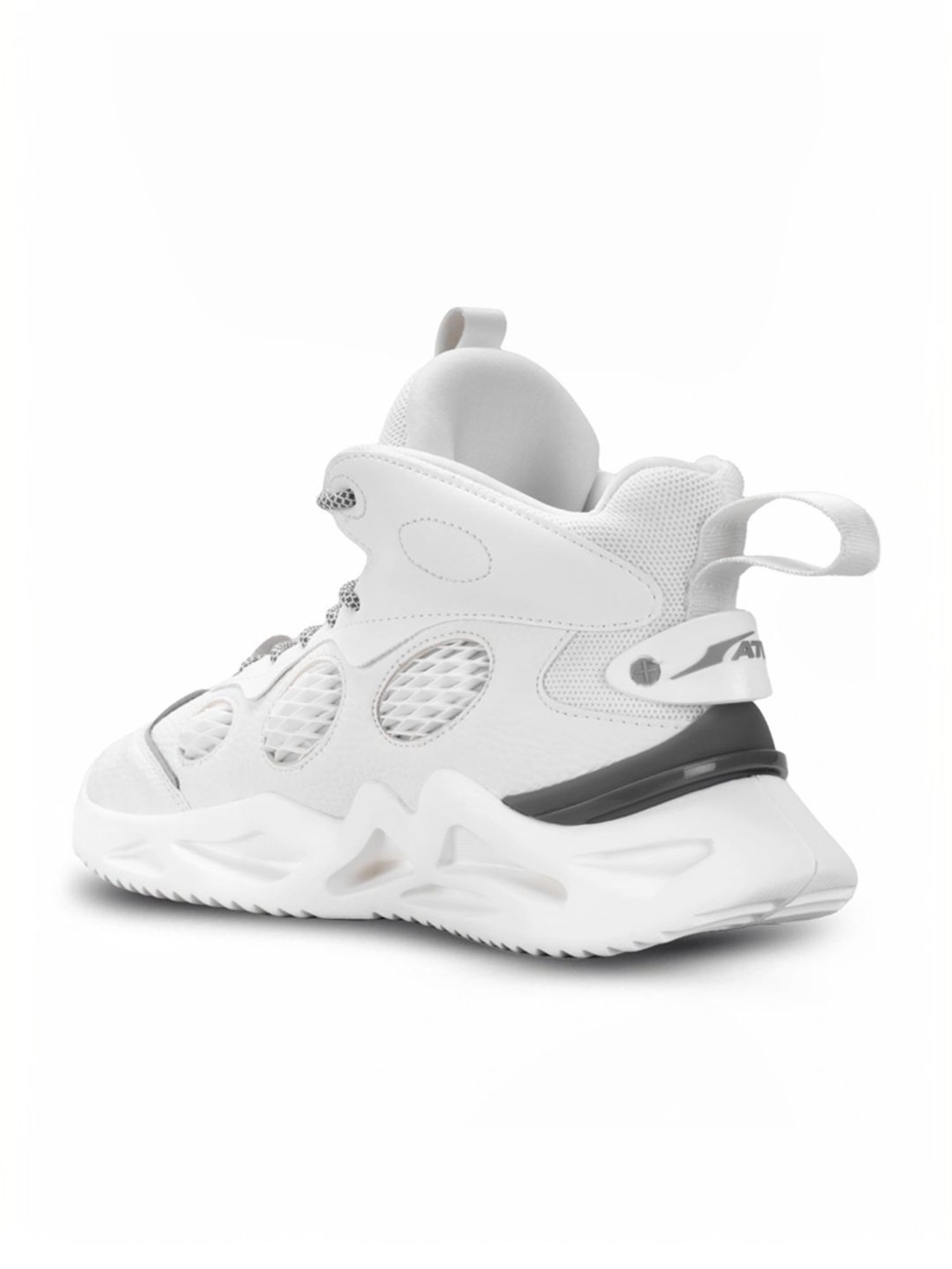 Atom Men's NightWalker White Running Shoes