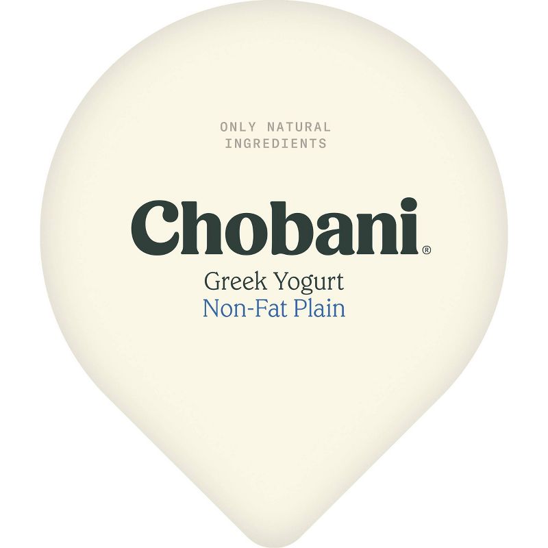 Chobani Plain Nonfat Greek Yogurt - 5.3oz