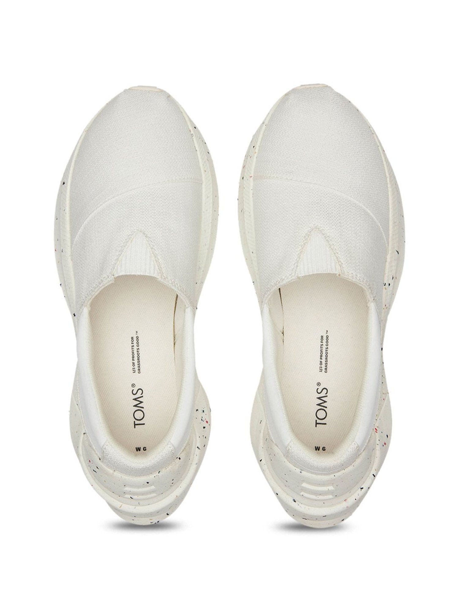Toms Men's Gamma White Loafers