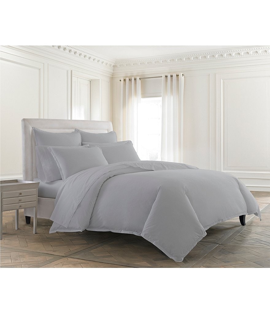 Kassatex Lorimer Washed Percale Duvet Cover