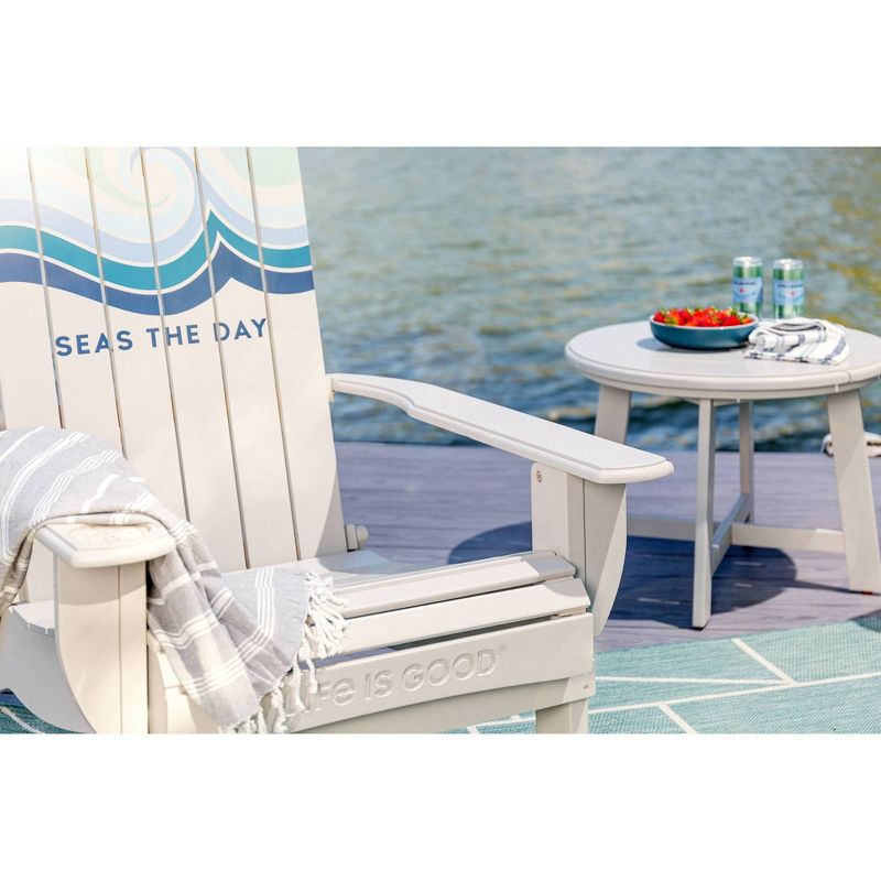 Adirondack Side Table Cream - Life is Good