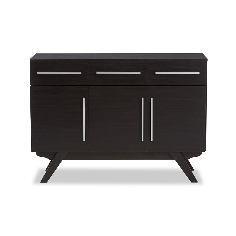 Carmel Sideboard Dark Brown/Black - Chique