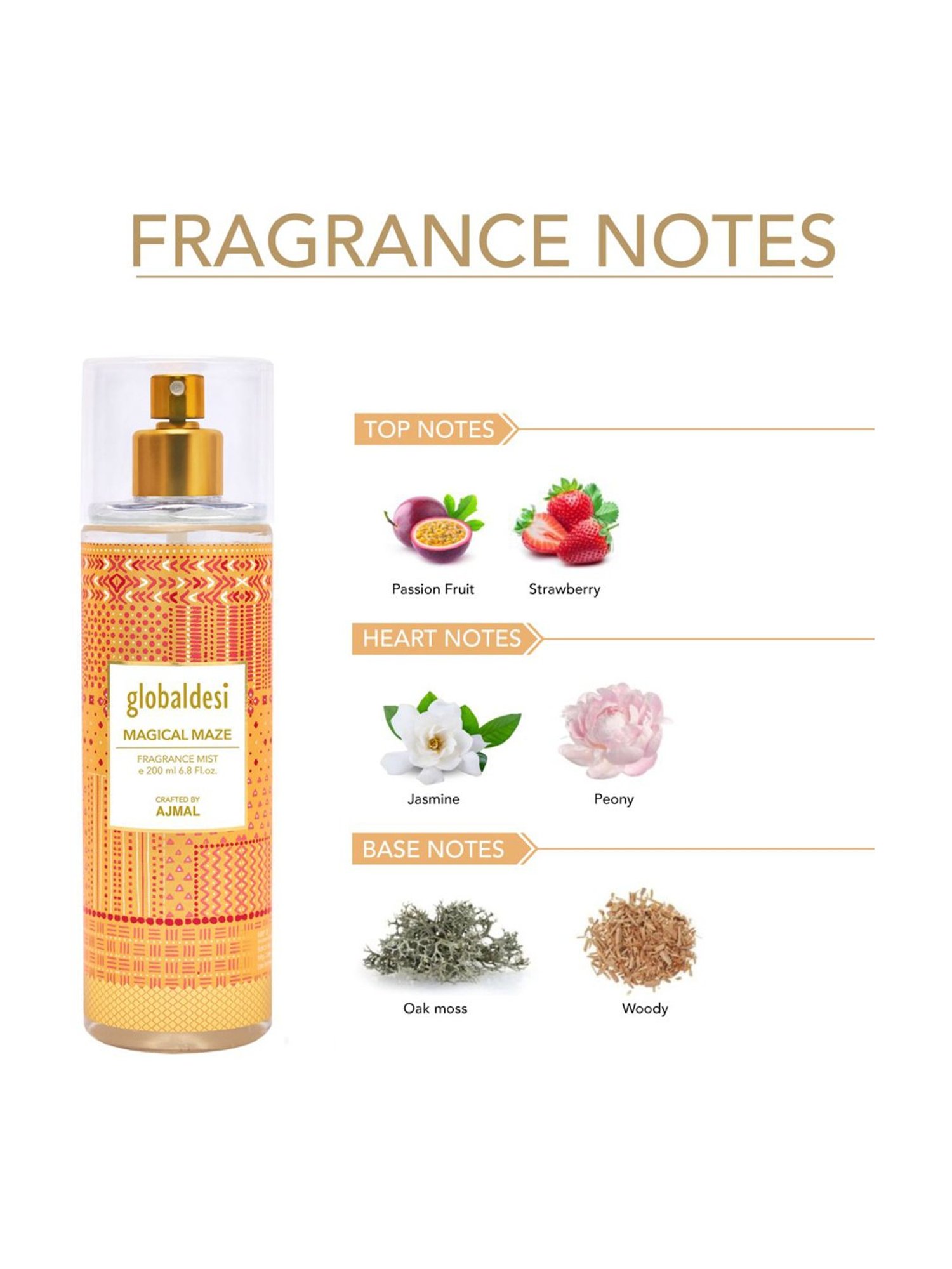 Global Desi by Ajmal Dreamy Daze Eau de Parfum & Magical Maze Body Mist Combo for Women